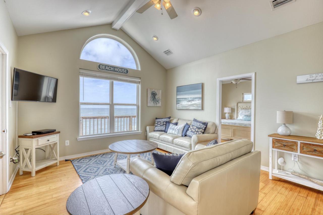Villa Delphinus - Beachfront! And Pet Friendly! Feel The Ocean Breezed And Hear The Waves Lapping Right At Your Doorstep! Home Dauphin Island Extérieur photo
