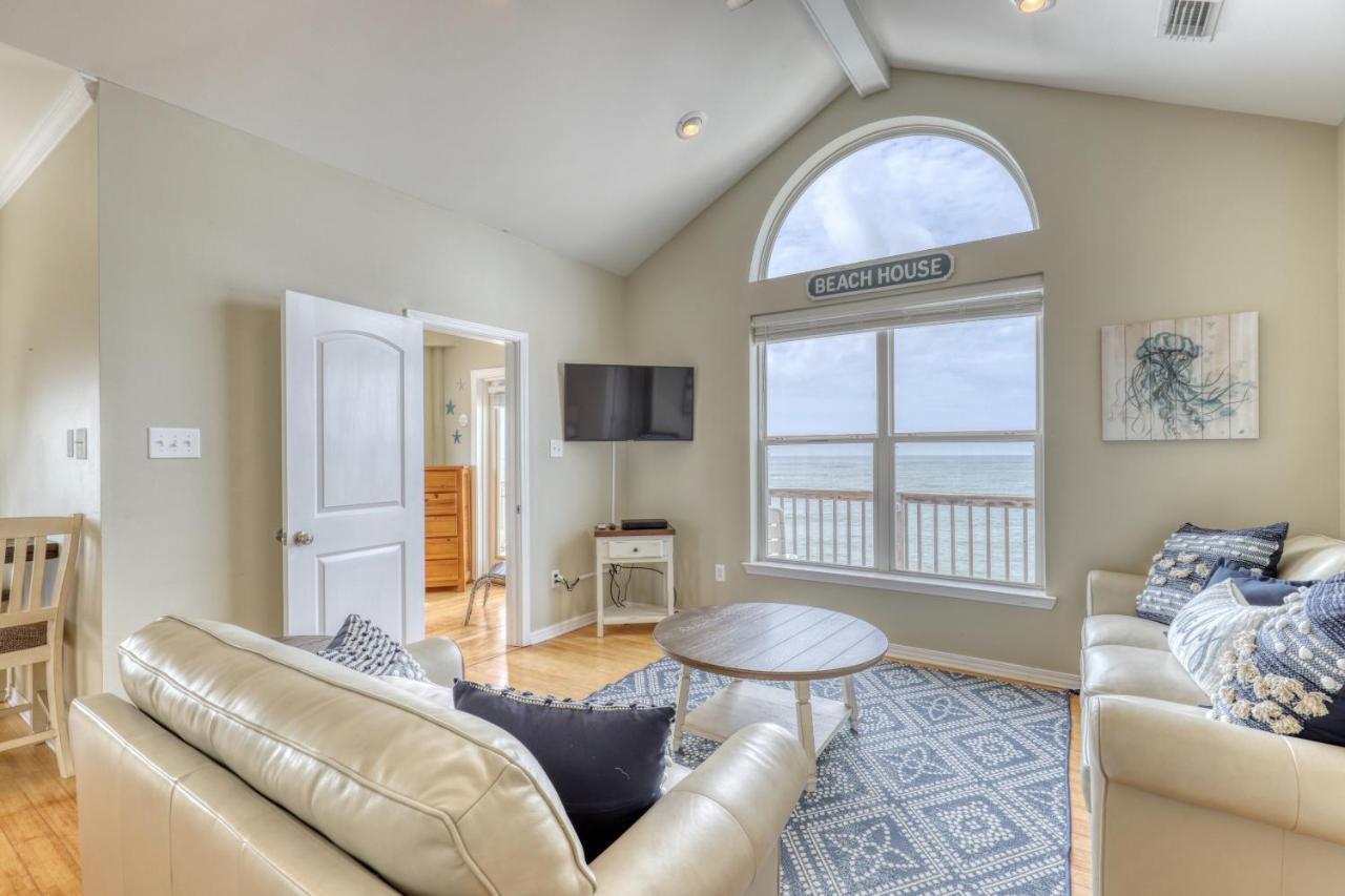 Villa Delphinus - Beachfront! And Pet Friendly! Feel The Ocean Breezed And Hear The Waves Lapping Right At Your Doorstep! Home Dauphin Island Extérieur photo